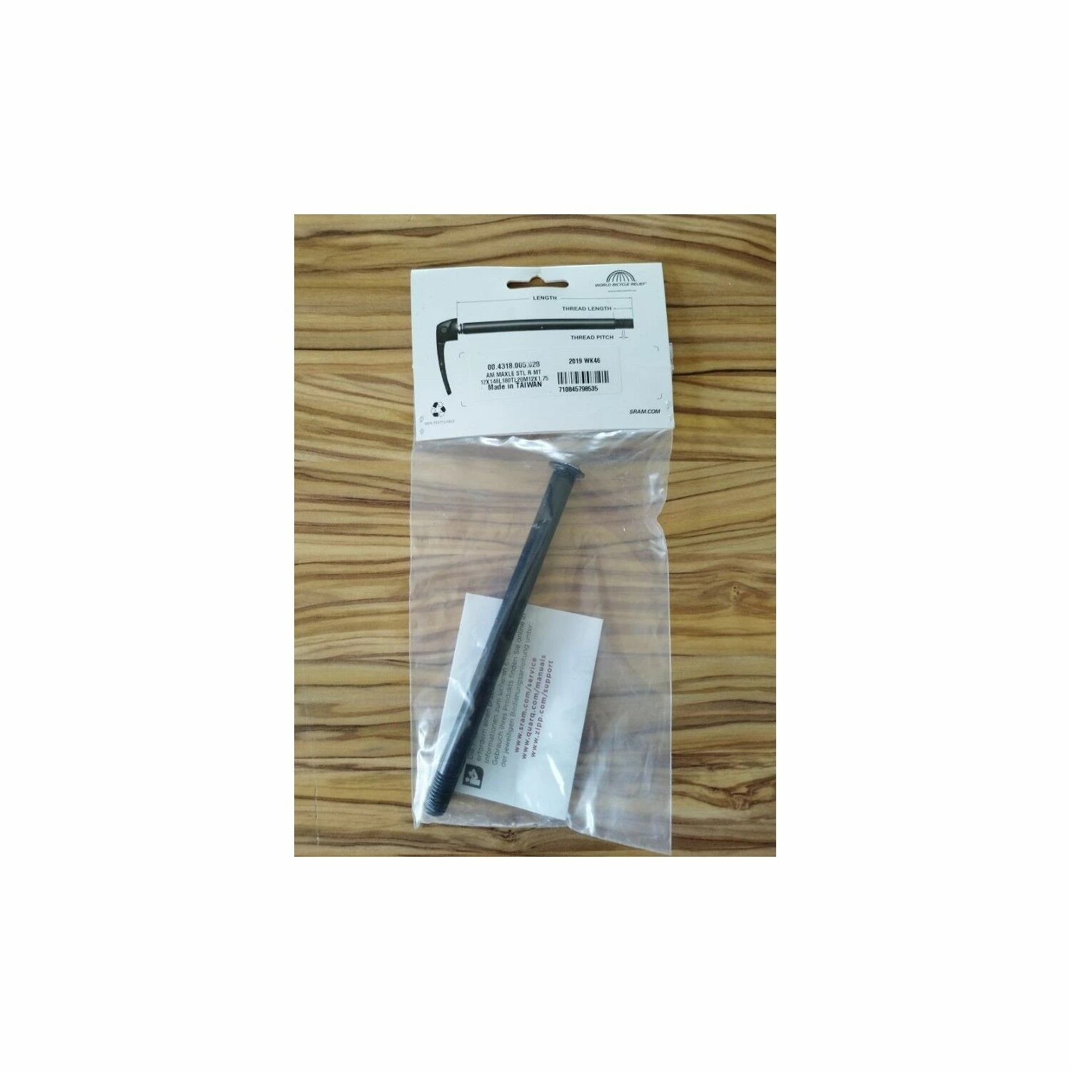 Axes Et Serrages De Roues Sram 2 Axes Et Serrages De Roues Sram – Image 2