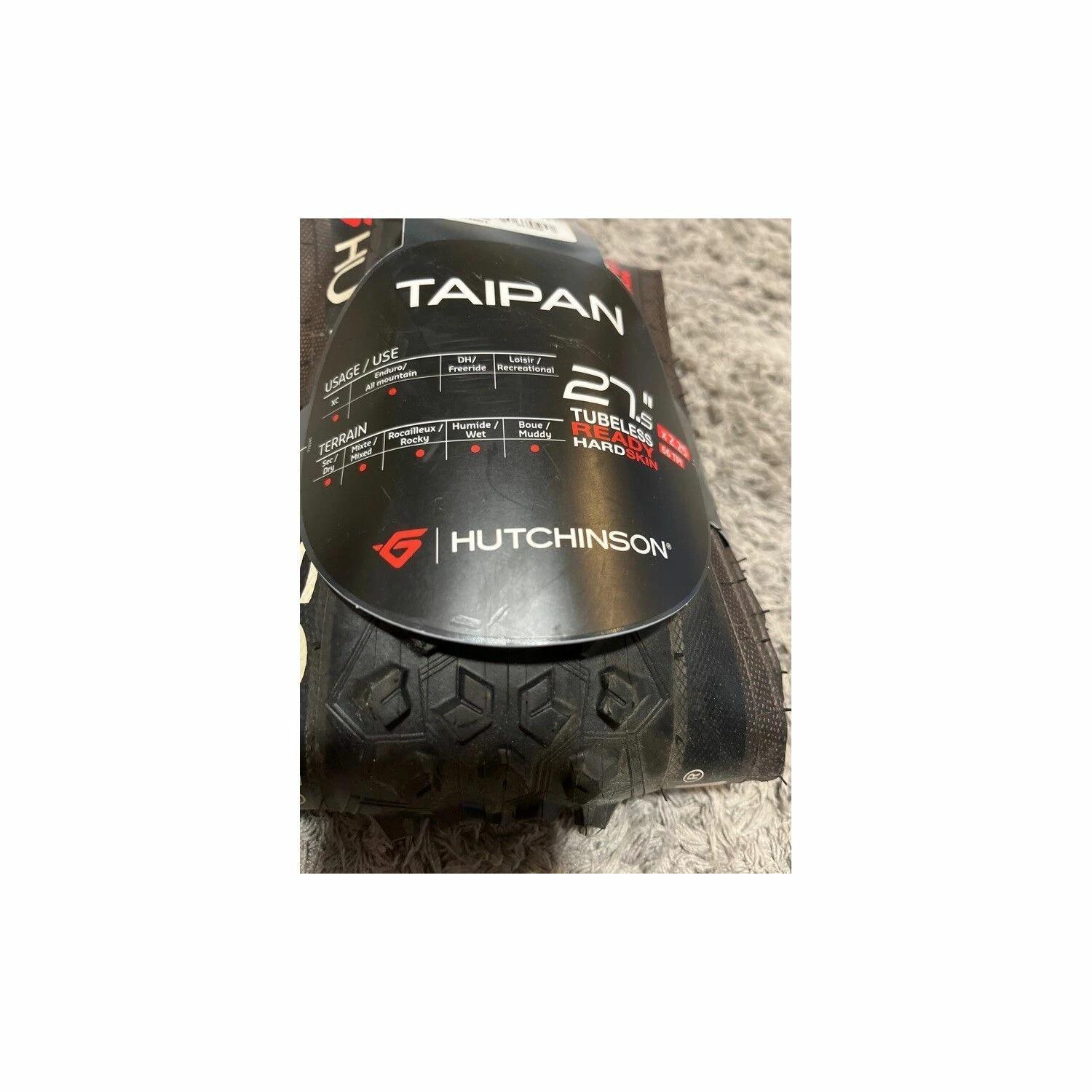 Pneus Hutchinson - 27.5'' 2 Pneus Hutchinson - 27.5'' – Image 2